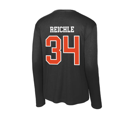 Oregon State - NCAA Football : Jake Reichle - Activewear Long Sleeve T-Shirt-1