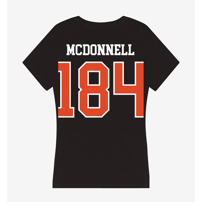 Oregon State - NCAA Wrestling : TJ McDonnell - Women's V-Neck T-Shirt-1