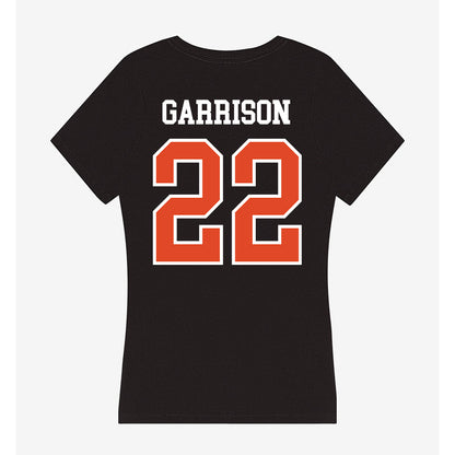 Oregon State - NCAA Football : Tre Garrison - Women's V-Neck T-Shirt-1