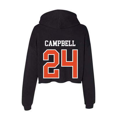 Oregon State - NCAA Softball : Lici Campbell - Women's Crop Fleece Hoodie-1