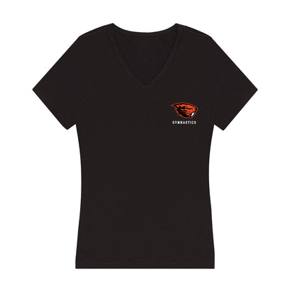 Oregon State - NCAA Women's Gymnastics : Gabby Pierson - Classic Shersey Women's V-Neck T-Shirt-0