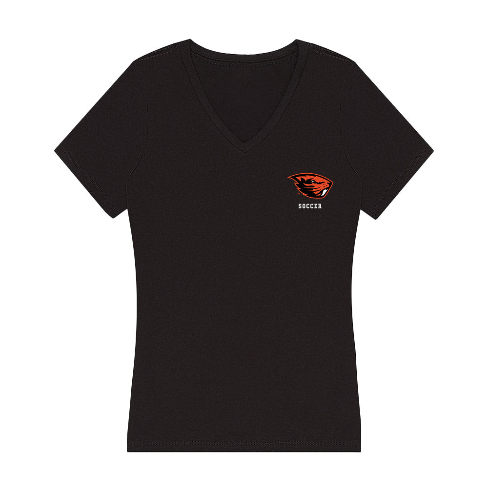 Oregon State - NCAA Men's Soccer : Nicolas Pietrantonio - Classic Shersey Women's V-Neck T-Shirt-0