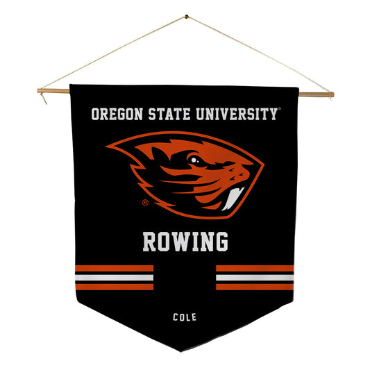 Oregon State - NCAA Men's Rowing : Hudson Cole - Pennant - 18" x 21"-0