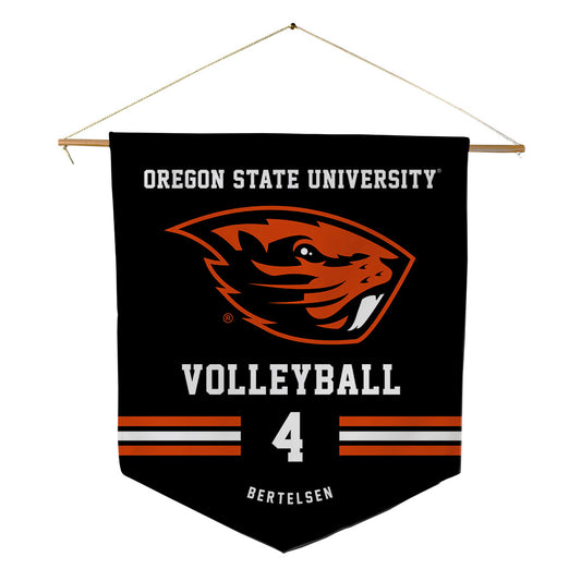 Oregon State - NCAA Women's Volleyball : Isabel Bertelsen - Pennant - 18" x 21"-0
