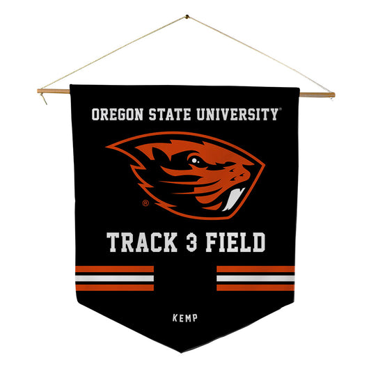 Oregon State - NCAA Men's Track & Field : Mia Kemp - Pennant - 18" x 21"-0