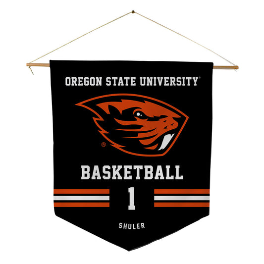 Oregon State - NCAA Women's Basketball : Kennedie Shuler - Pennant - 18" x 21"-0