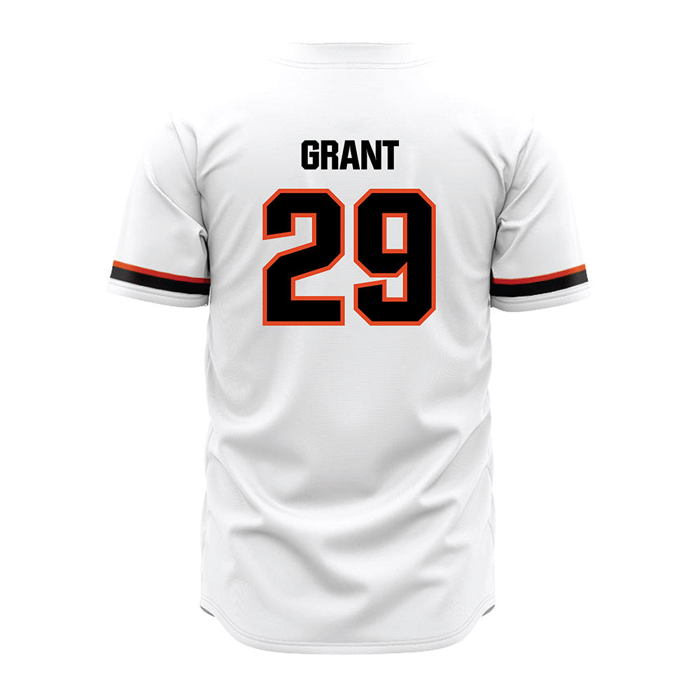 Oregon State - NCAA Baseball : Dyson Grant - White Jersey-1