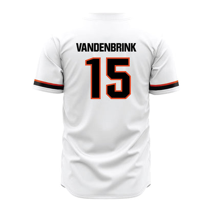 Oregon State - NCAA Baseball : Ryan VandenBrink - White Jersey-1