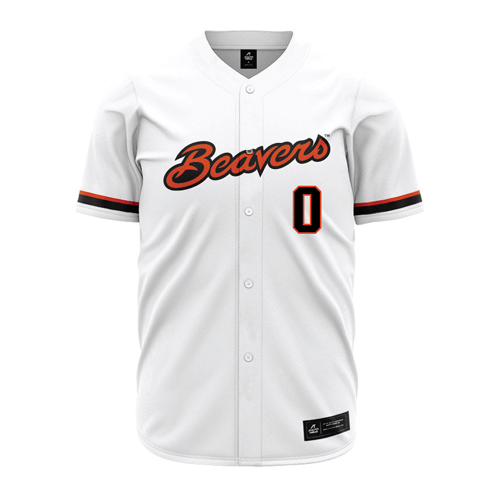 Oregon State - NCAA Baseball : Grayson Riding - White Jersey-0