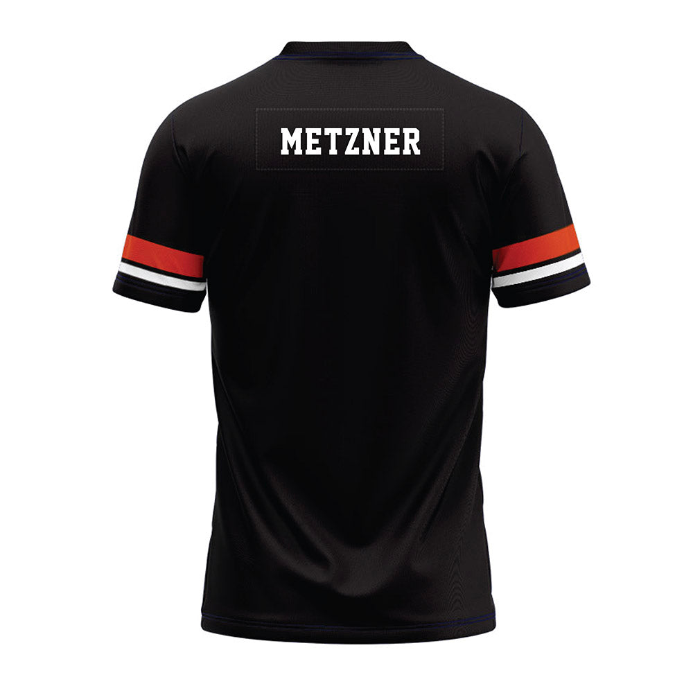 Oregon State - NCAA Football : Caleb Metzner - Black Premium Football Jersey-1