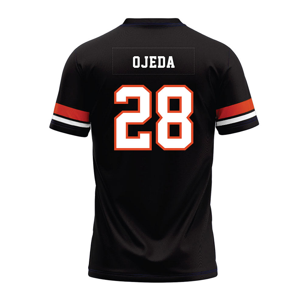 Oregon State - NCAA Football : Caleb Ojeda - Black Premium Football Jersey-1