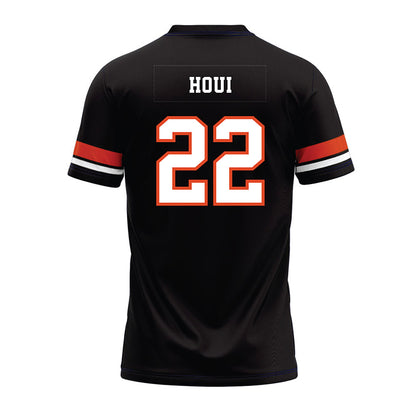 Oregon State - NCAA Football : Isaiah Houi - Black Premium Football Jersey-1