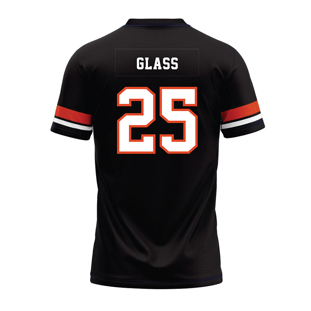 Oregon State - NCAA Football : Kourdey Glass - Black Premium Football Jersey-1