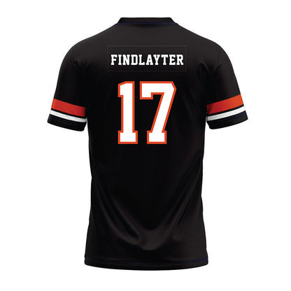 Oregon State - NCAA Football : Ishmael Findlayter - Black Premium Football Jersey-1