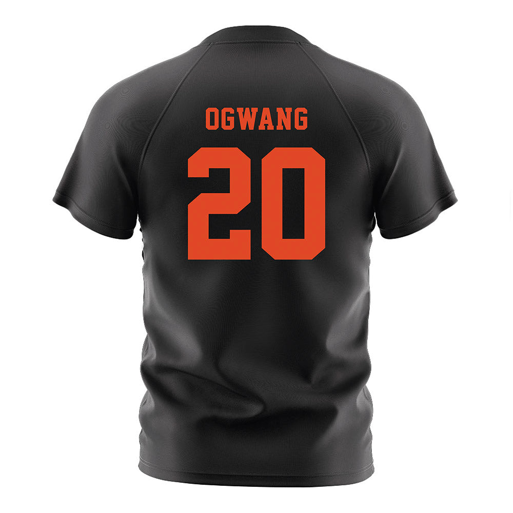 Oregon State - NCAA Men's Soccer : Joseph Ogwang - Black Soccer Jersey-1