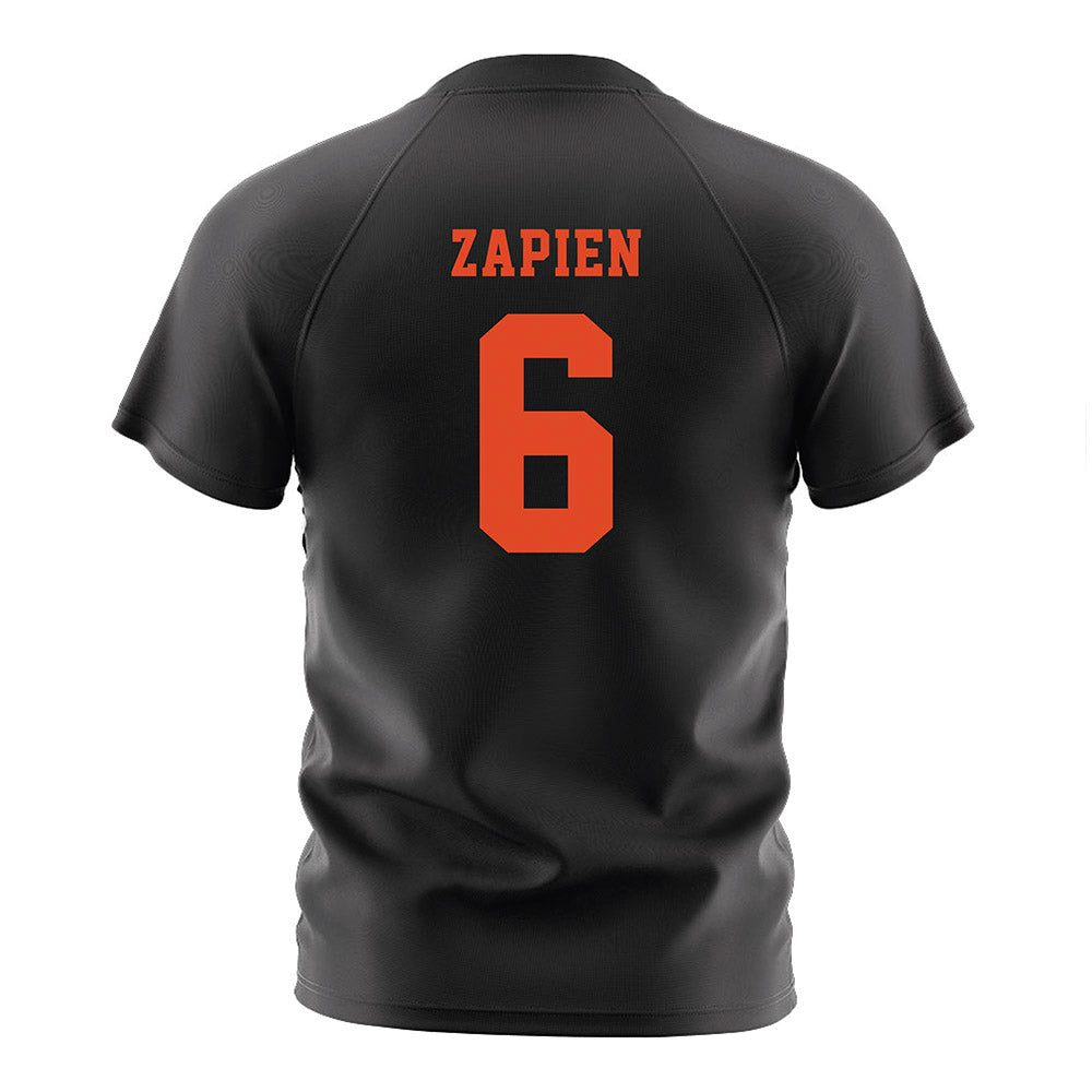 Oregon State - NCAA Men's Soccer : Javier Zapien - Black Soccer Jersey-1