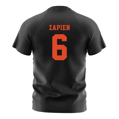 Oregon State - NCAA Men's Soccer : Javier Zapien - Black Soccer Jersey-1