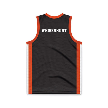 Oregon State - NCAA Women's Basketball : Gabe Whisenhunt - Black Basketball Jersey-1