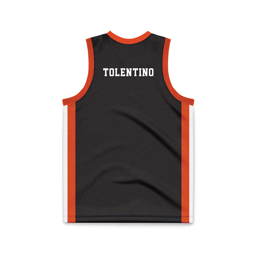 Oregon State - NCAA Women's Basketball : Noah Tolentino - Black Basketball Jersey-1