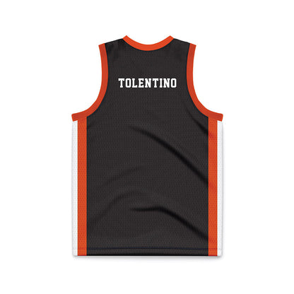 Oregon State - NCAA Women's Basketball : Noah Tolentino - Black Basketball Jersey-1