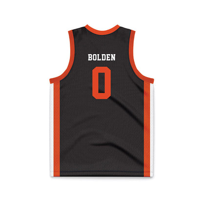 Oregon State - NCAA Women's Basketball : Tiara Bolden - Black Basketball Jersey-1