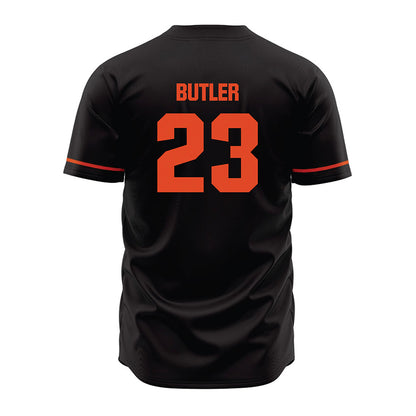 Oregon State - NCAA Softball : Jaeya Butler - Black Jersey-1