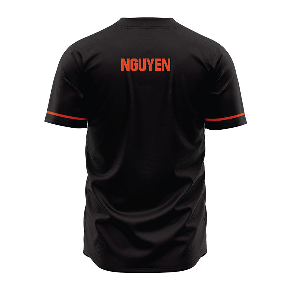 Oregon State - NCAA Softball : Hailey Nguyen - Black Jersey-1