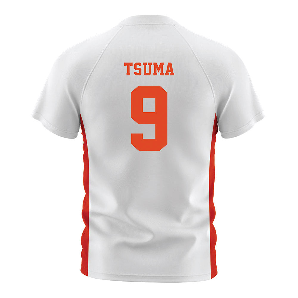 Oregon State - NCAA Women's Soccer : London Tsuma - White Soccer Jersey-1