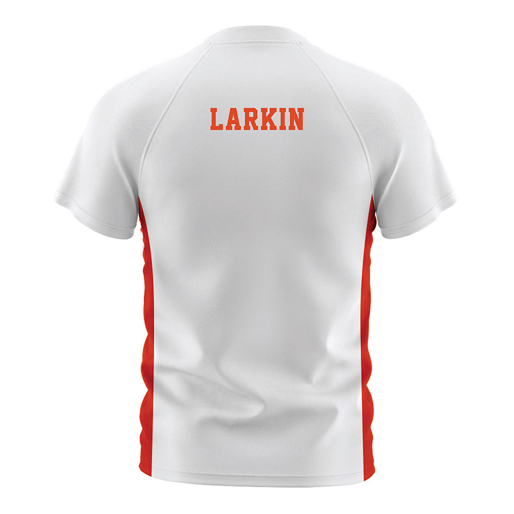 Oregon State - NCAA Women's Soccer : Ally Larkin - White Soccer Jersey-1