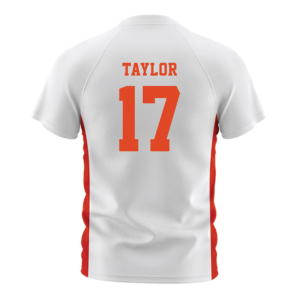 Oregon State - NCAA Women's Soccer : Chloe Taylor - White Soccer Jersey-1