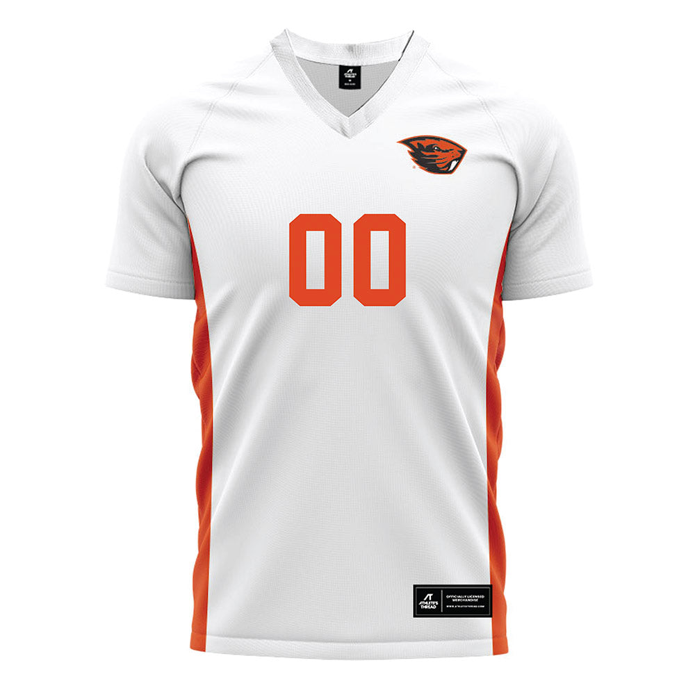 Oregon State - NCAA Women's Soccer : Samantha Martinez - White Soccer Jersey-0
