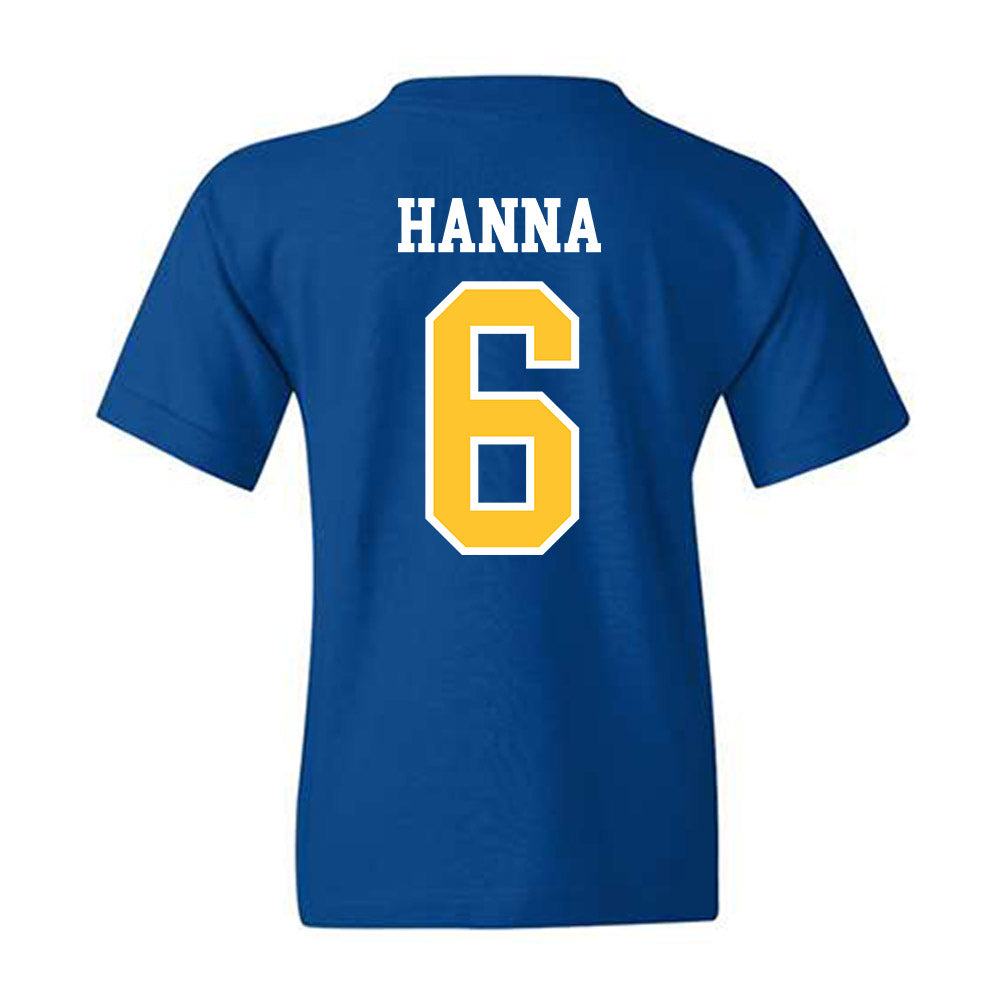 New Haven - NCAA Men's Basketball : Justice Hanna - Classic Shersey Youth T-Shirt-1
