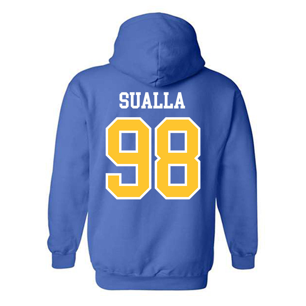 New Haven - NCAA Football : John Sualla - Classic Shersey Hooded Sweatshirt-1