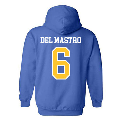 New Haven - NCAA Men's Soccer : Valerio Del Mastro - Classic Shersey Hooded Sweatshirt-1