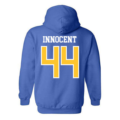 New Haven - NCAA Women's Basketball : Merit Innocent - Classic Shersey Hooded Sweatshirt-1
