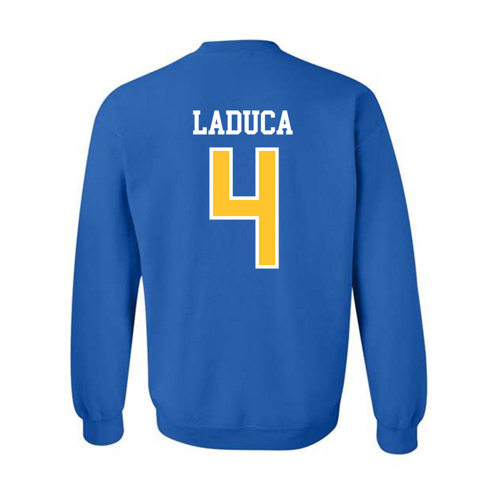 New Haven - NCAA Men's Basketball : Dominick LaDuca - Classic Shersey Crewneck Sweatshirt-1