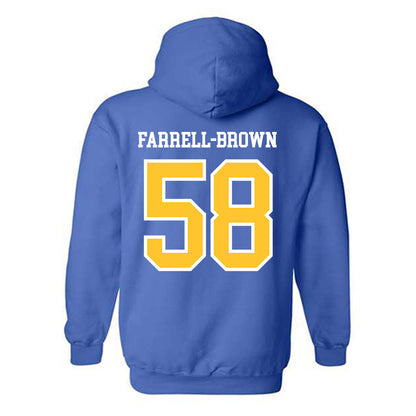 New Haven - NCAA Football : Dante Farrell-Brown - Classic Shersey Hooded Sweatshirt-1