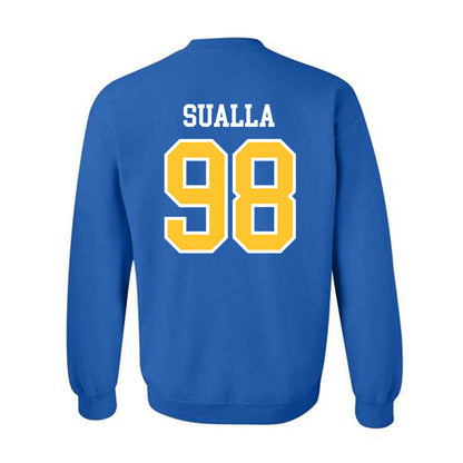 New Haven - NCAA Football : John Sualla - Classic Shersey Crewneck Sweatshirt-1