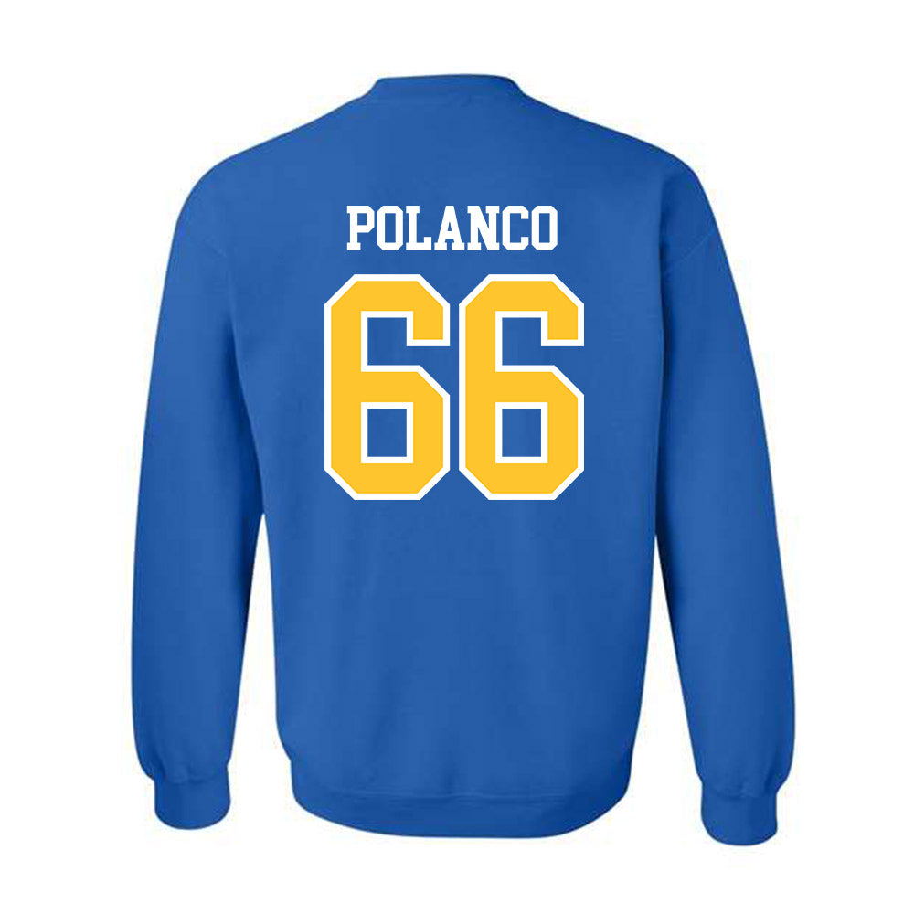 New Haven - NCAA Football : Eliseo Polanco - Classic Shersey Crewneck Sweatshirt-1