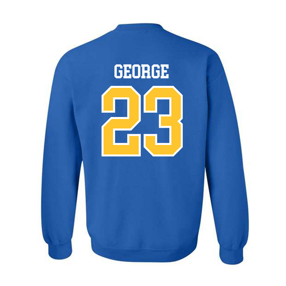 New Haven - NCAA Men's Basketball : Najimi George - Classic Shersey Crewneck Sweatshirt-1