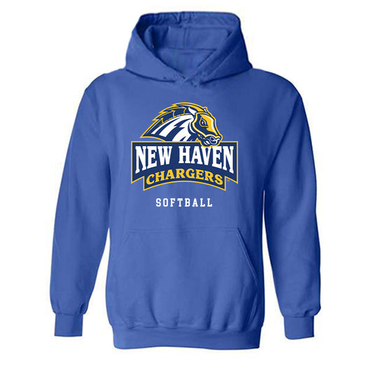New Haven - NCAA Softball : Jordan Sarka - Classic Shersey Hooded Sweatshirt-0