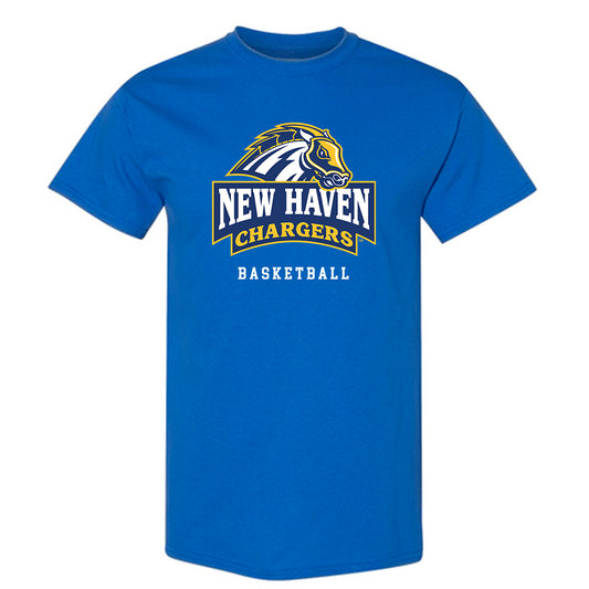 New Haven - NCAA Men's Basketball : Teshaun Steele - Classic Shersey T-Shirt-0