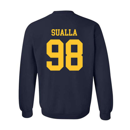 New Haven - NCAA Football : John Sualla - Classic Shersey Crewneck Sweatshirt-1