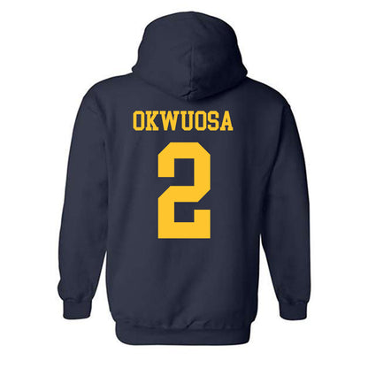 New Haven - NCAA Women's Basketball : Eveani Okwuosa - Classic Shersey Hooded Sweatshirt-1
