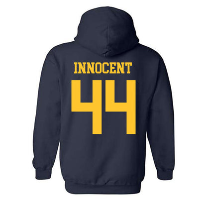 New Haven - NCAA Women's Basketball : Merit Innocent - Classic Shersey Hooded Sweatshirt-1