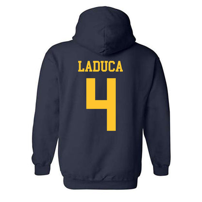 New Haven - NCAA Men's Basketball : Dominick LaDuca - Classic Shersey Hooded Sweatshirt-1