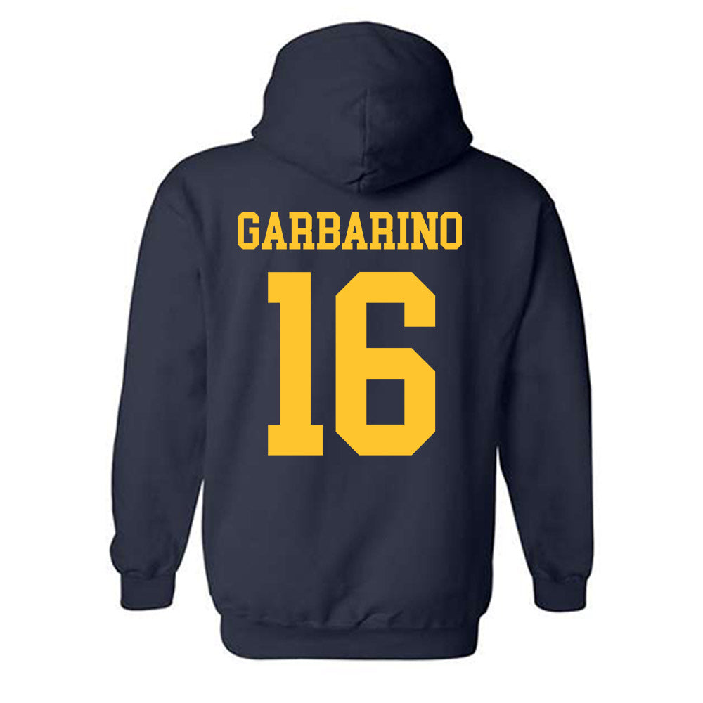 New Haven - NCAA Men's Soccer : Lorenzo Garbarino - Classic Shersey Hooded Sweatshirt-1