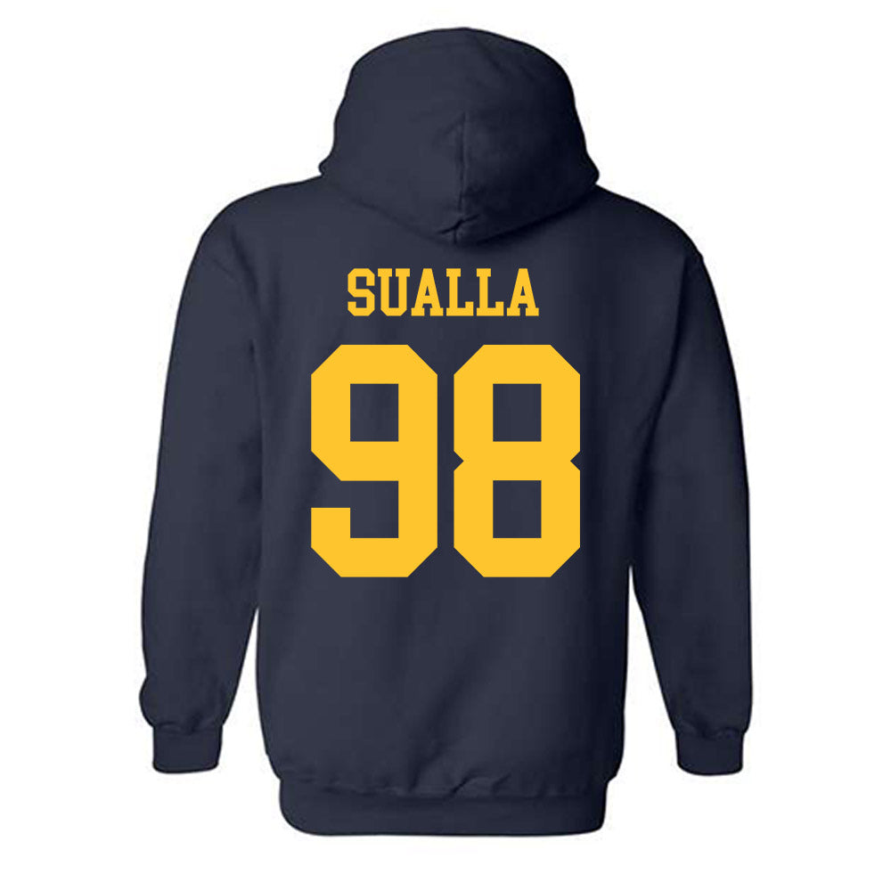 New Haven - NCAA Football : John Sualla - Classic Shersey Hooded Sweatshirt-1