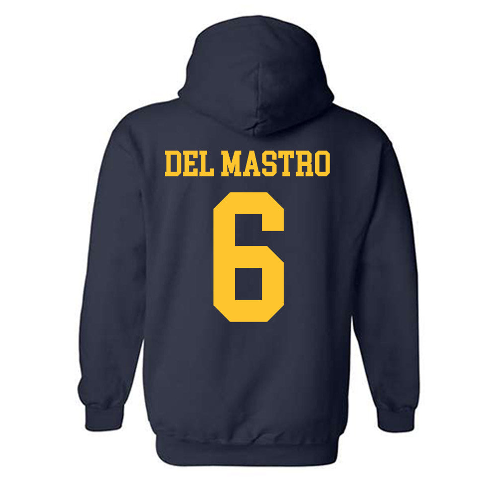 New Haven - NCAA Men's Soccer : Valerio Del Mastro - Classic Shersey Hooded Sweatshirt-1