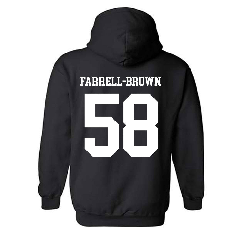 New Haven - NCAA Football : Dante Farrell-Brown - Classic Shersey Hooded Sweatshirt-1